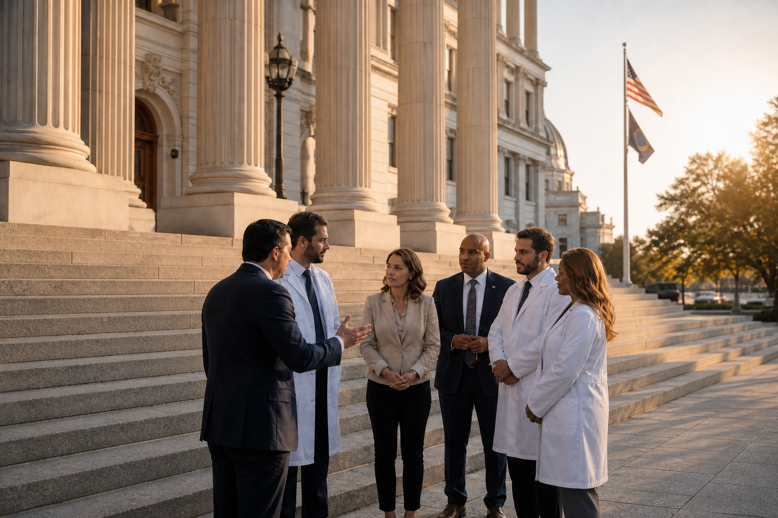 Legislature Building Pharmacists at Dusk-1