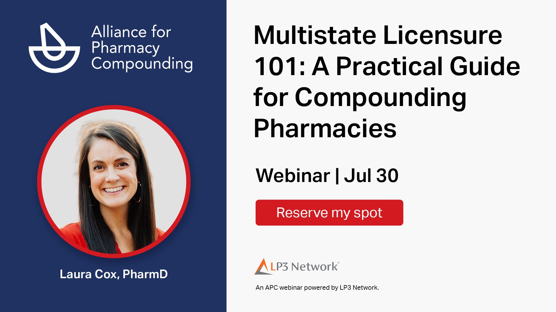 APC Webinar Banners_Multistate Licensure 101_A Practical Guide for Compounding Pharmacies - SM