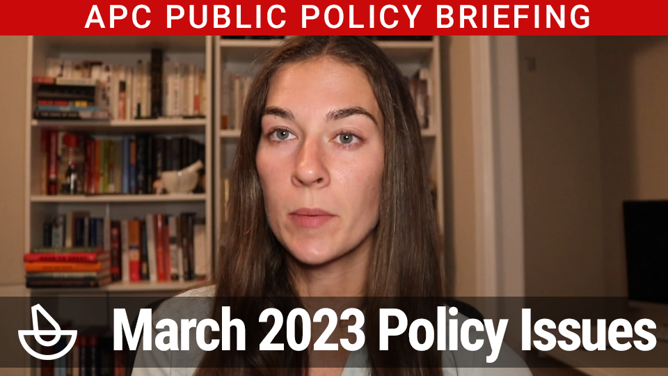 March policy video: Here’s what’s happening